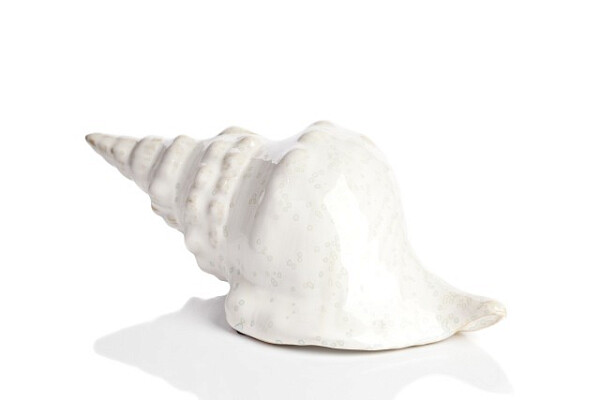 Статуэтка белая малая "Ракушка" Marine Shells White  - изображение 1