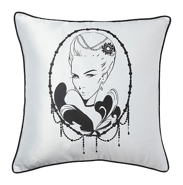 Подушка с рисунком Intriguer White - изображение 1