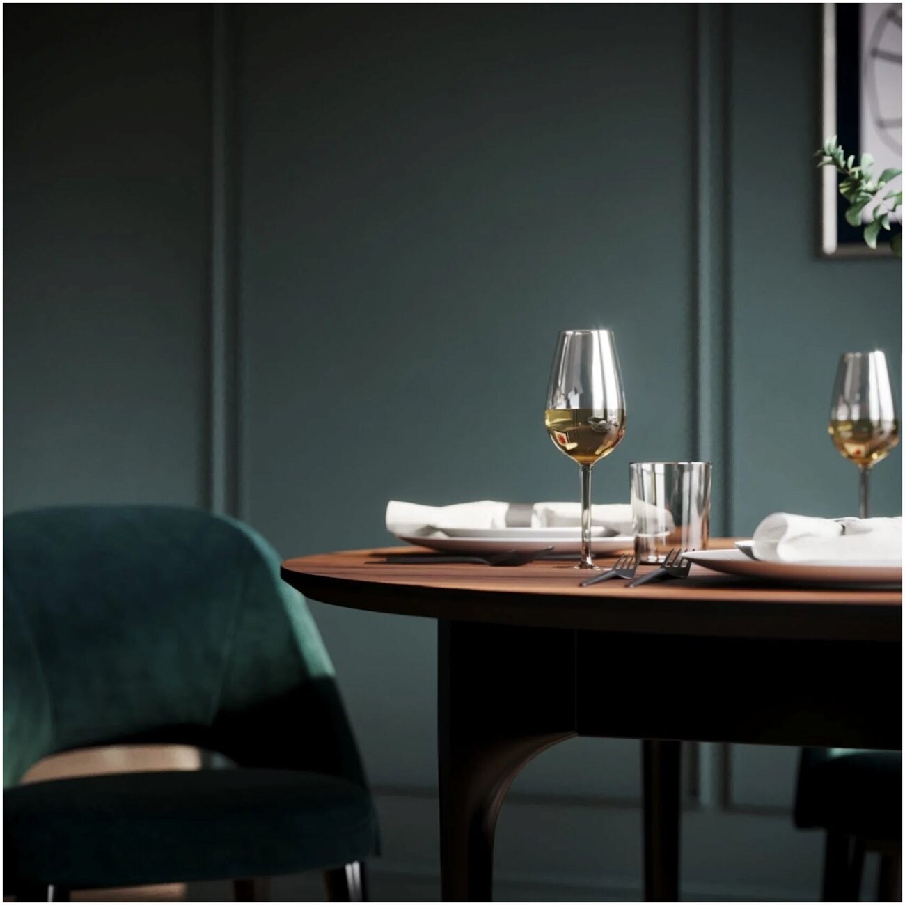 Стол обеденный круглый 80 см керамика коричневый, черный Климт - изображение 6