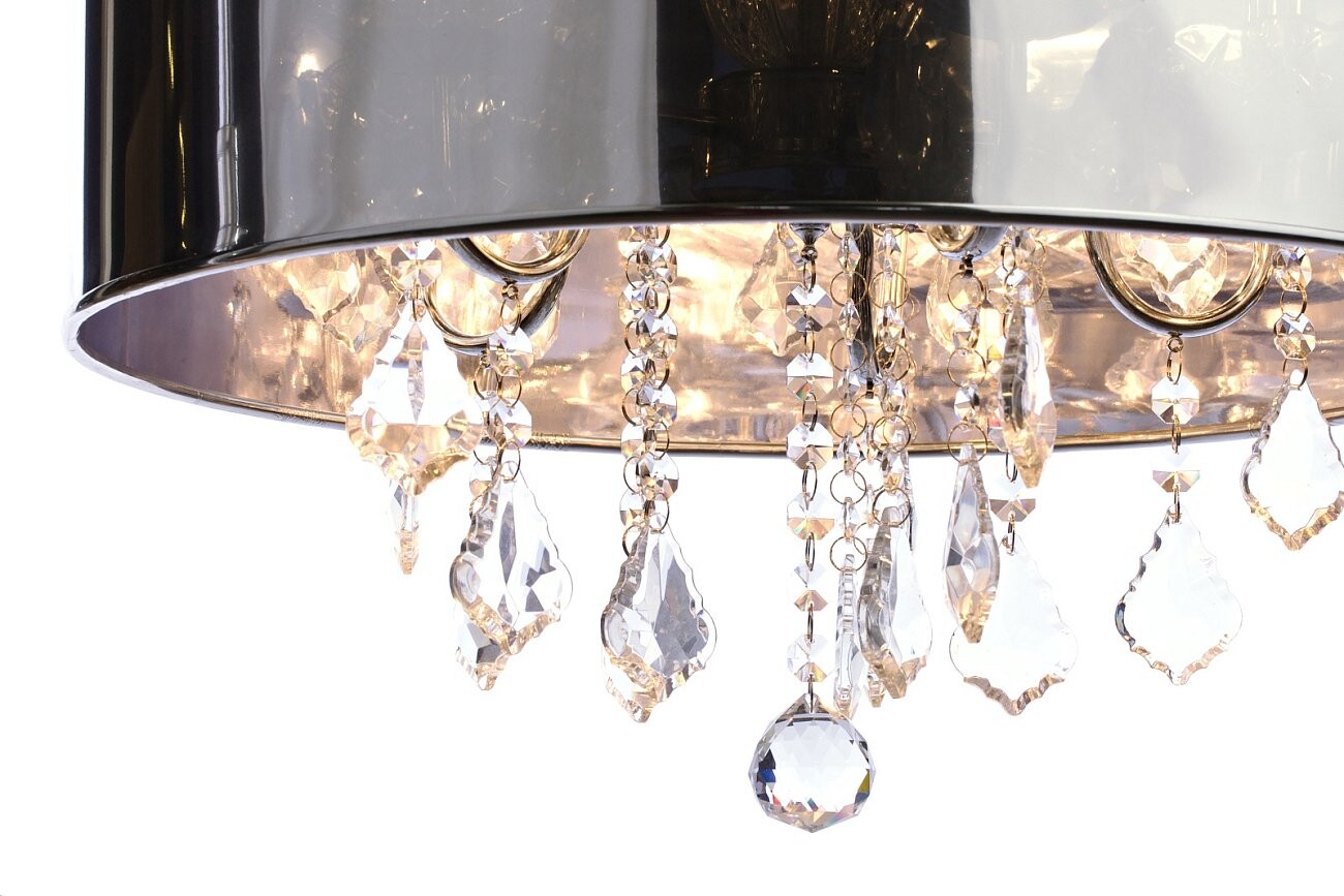 Люстра Olivia чёрная, прозрачная - изображение 2