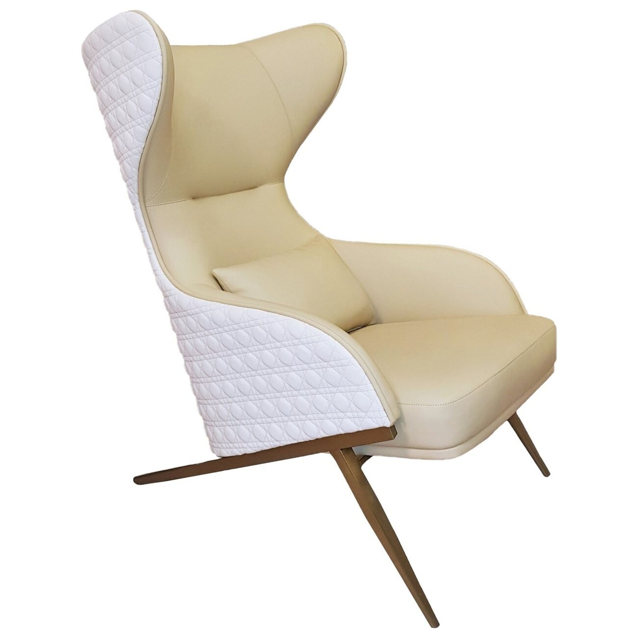 Кресло с ушами желтое, белое TG-334 - купить за 95000 руб винтернет-магазине DG-Home