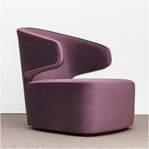 Кресло мягкое с подлокотниками смородиновый сорбет Cuddle - изображение 1