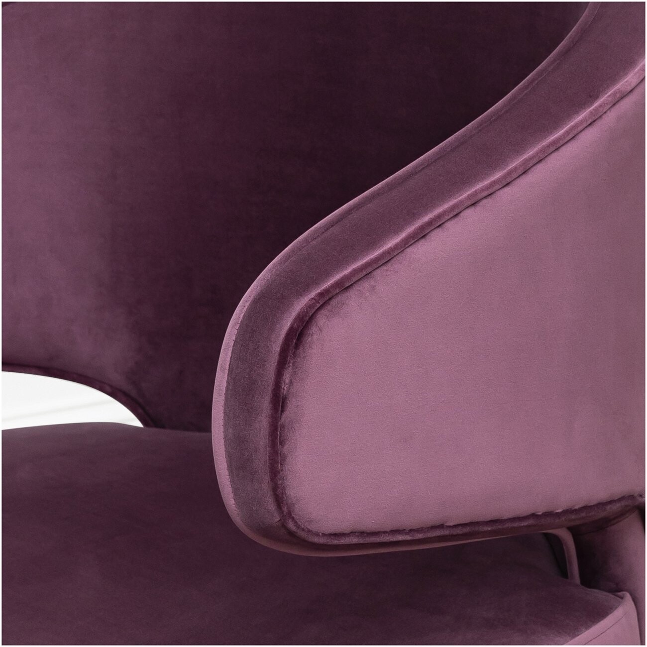 Кресло мягкое с подлокотниками смородиновый сорбет Cuddle - изображение 5