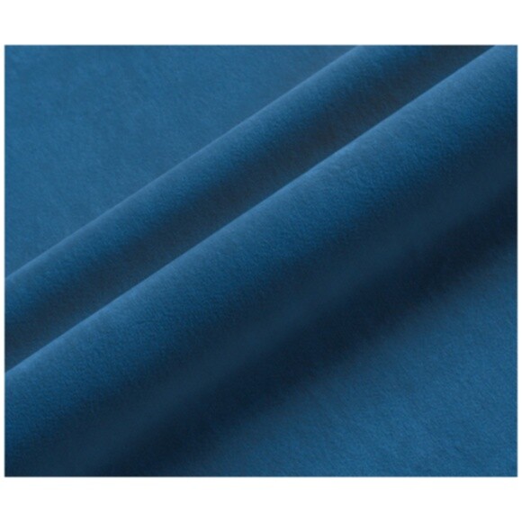 Кресло мягкое на деревянных ножках синее "Окланд" - изображение 7