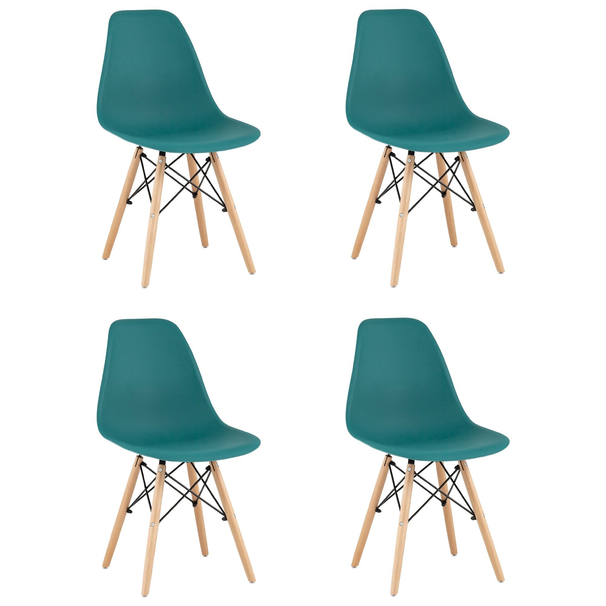 Стул Stool Group DSW зеленый