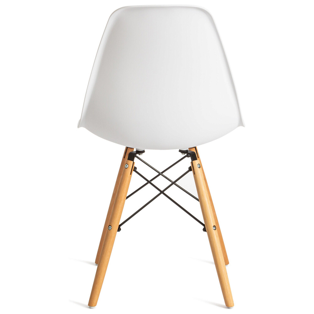 Стул Eames 2bt белый пластик