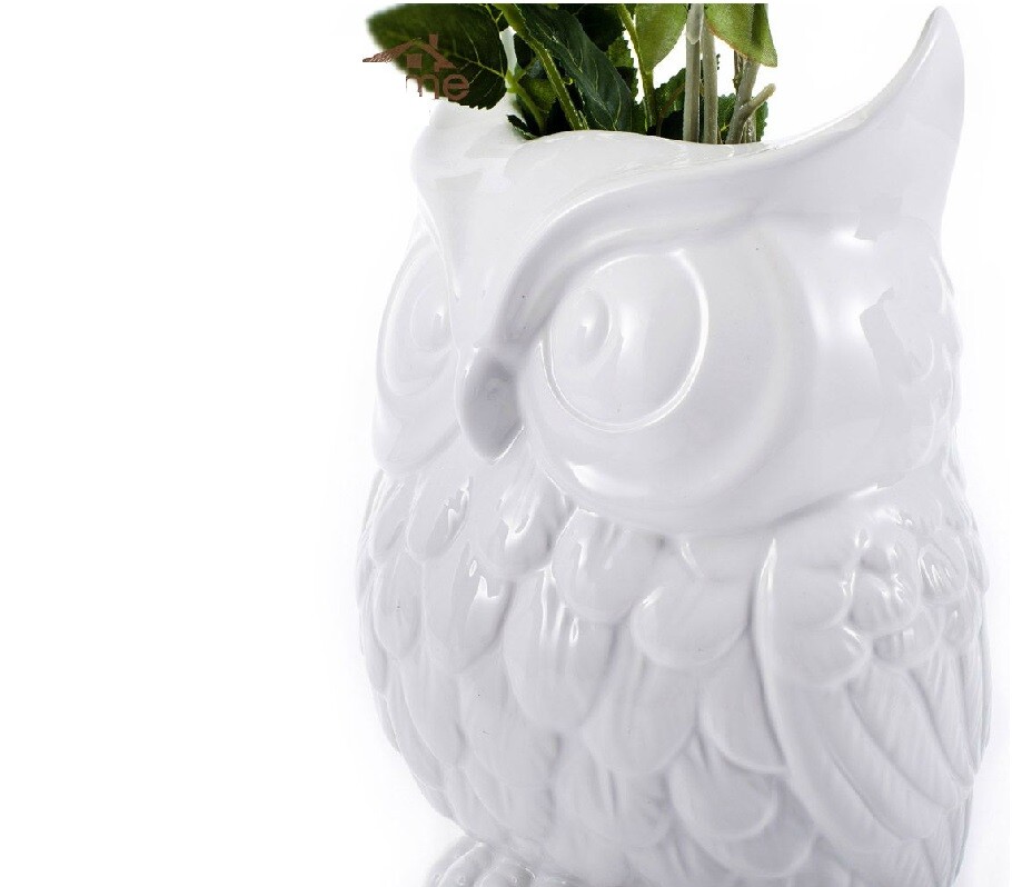 Ваза белая сова Owl I - изображение 4