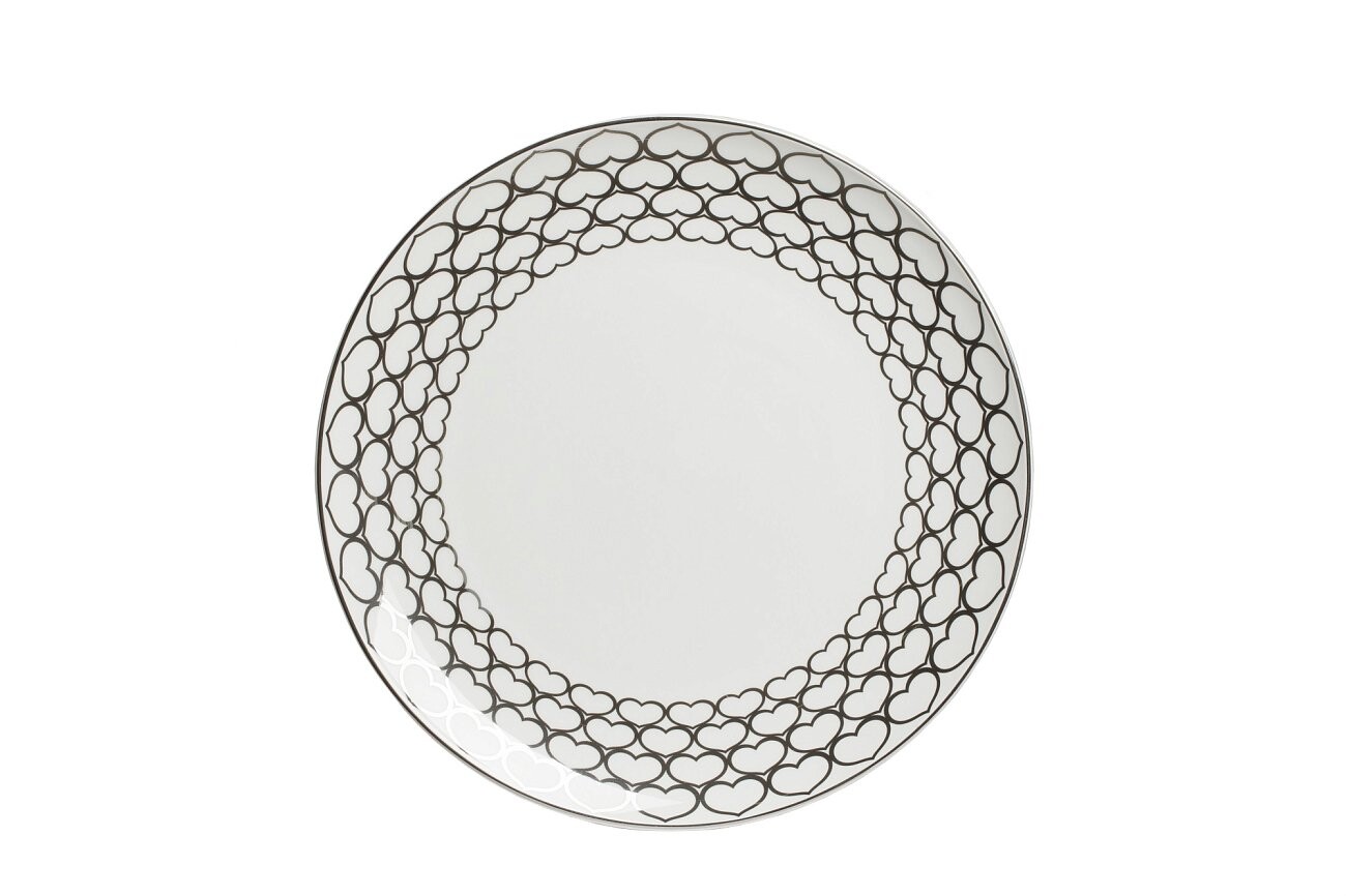 Комплект тарелок Hearts White - изображение 2