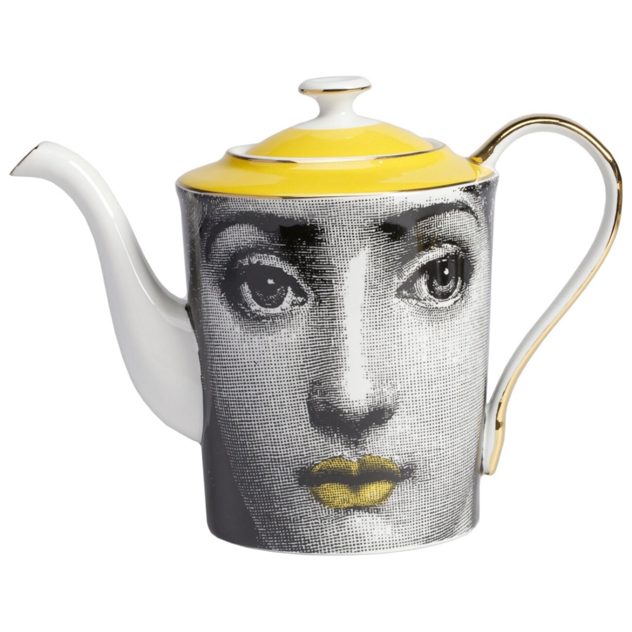 Чайный сервиз Пьеро Форназетти Faces Amber - изображение 2