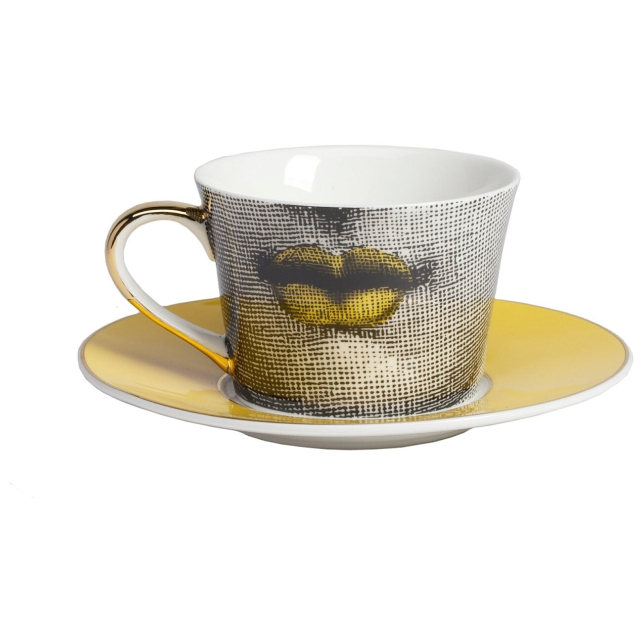 Чайный сервиз Пьеро Форназетти Faces Amber - изображение 5