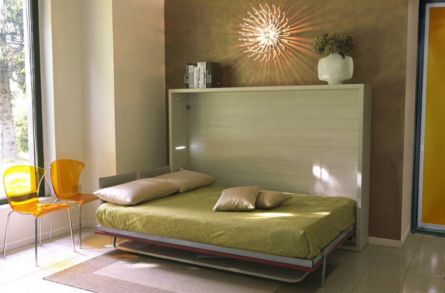 Купить шкаф-кровать трансформер с диваном встроенный Standart — Guter Möbel гарантия 10 лет