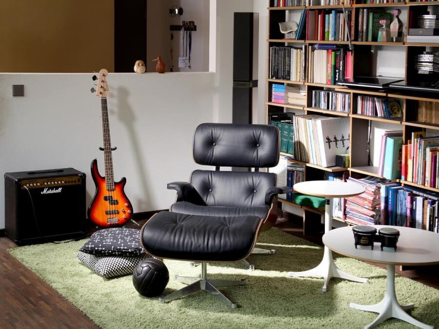 Кресло eames в интерьере