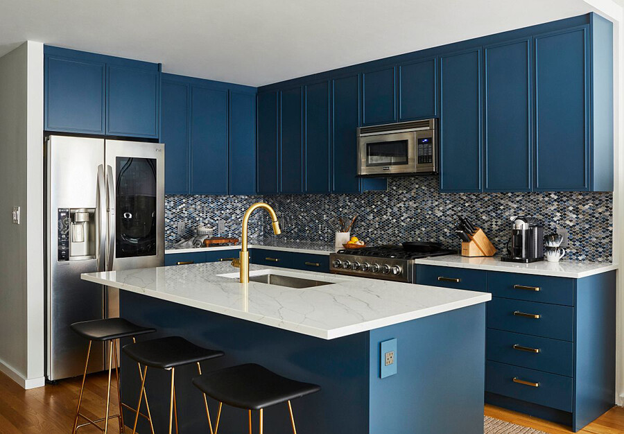 Кухня в стиле минимализм: 64 фото дизайна интерьера минималистичной кухни