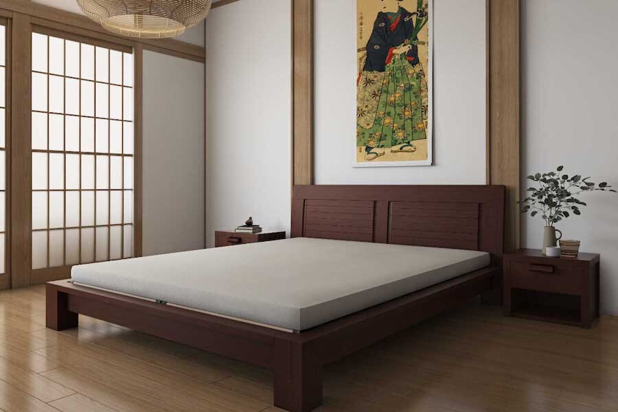 Интерьер спальни в японском стиле: правила оформления