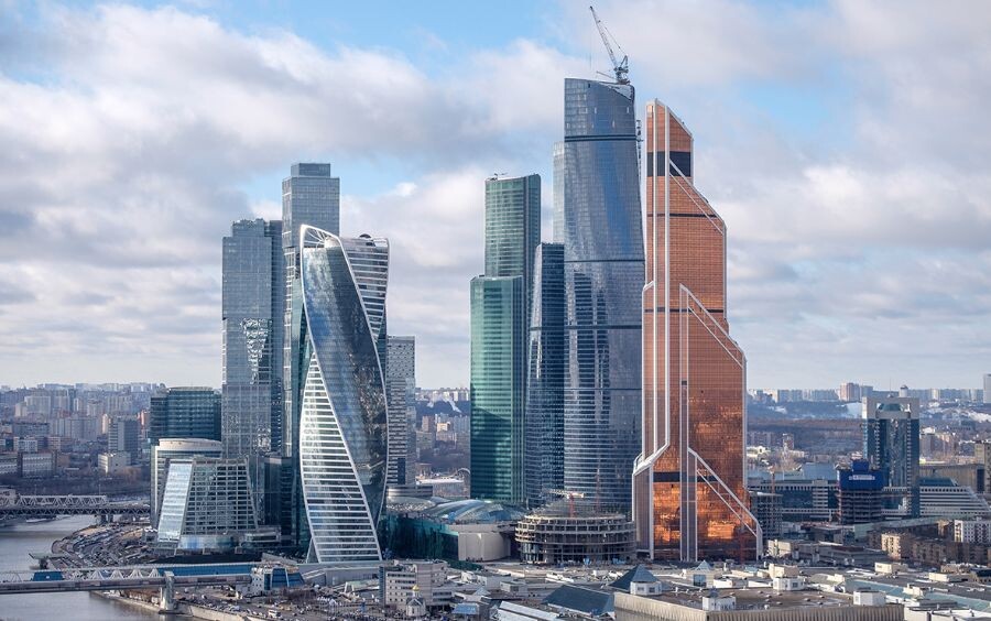 башни Москва-Сити в столице нашей страны