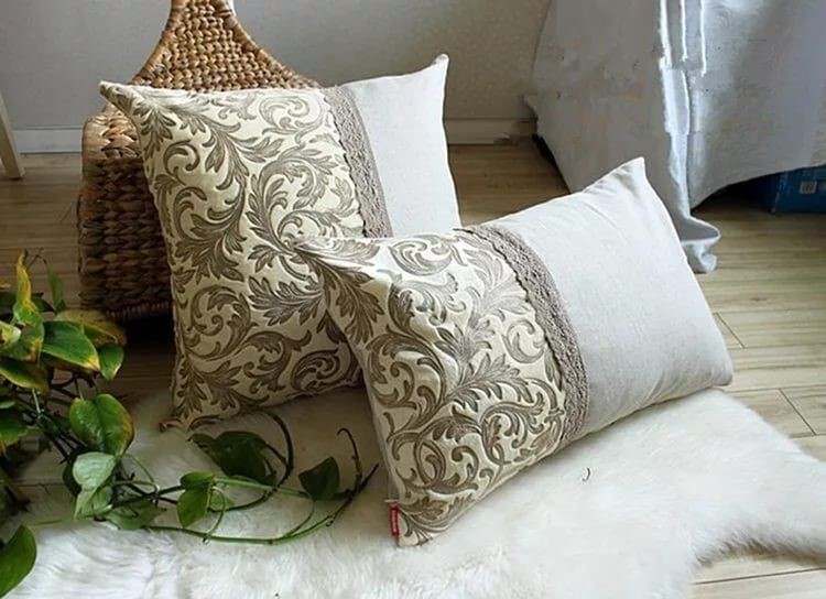 Пошаговый план, как сделать диванную подушку самостоятельно