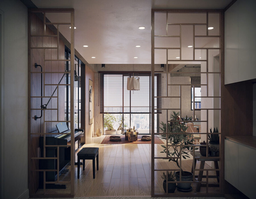 Японский стиль в интерьере | Статьи строительной компании «Новый Дом»