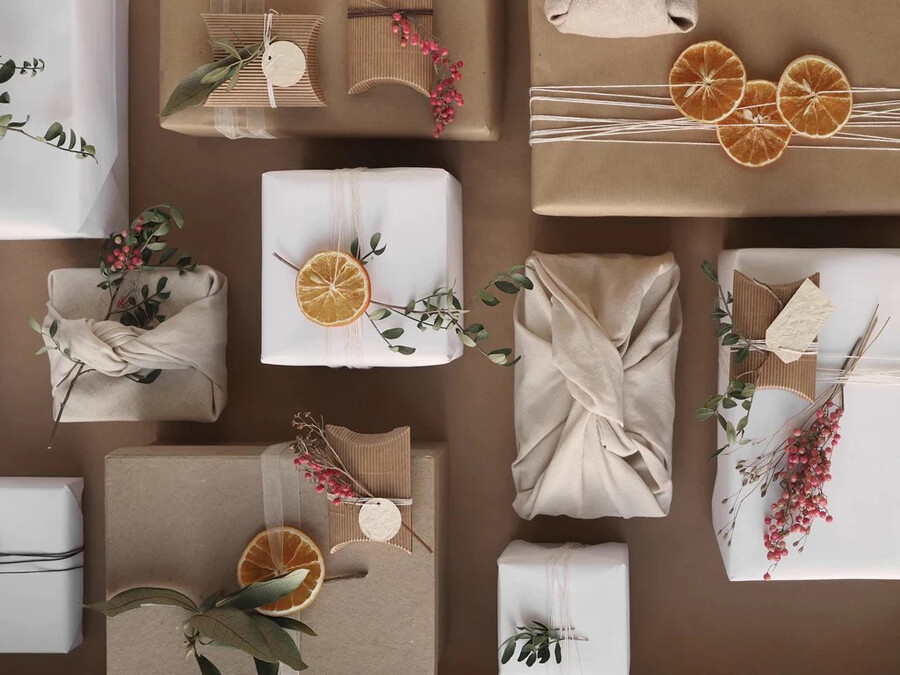 Как экологично и красиво упаковать подарок?