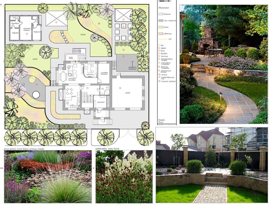 Ландшафтный дизайн сада на склоне: как обустроить