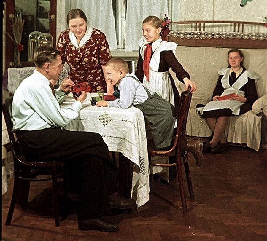 Сталинская квартира 1950-х гг.