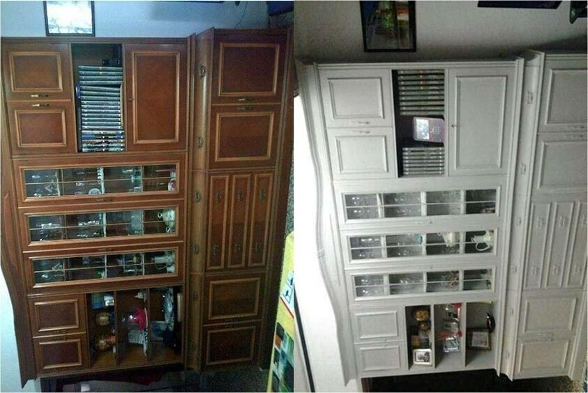 Как обновить старый шкаф в вашем доме
