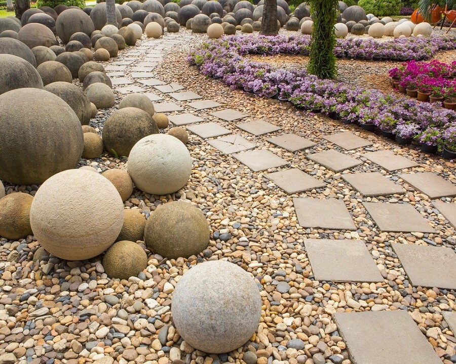 Особенности использования натуральных камней в ландшафтном дизайне