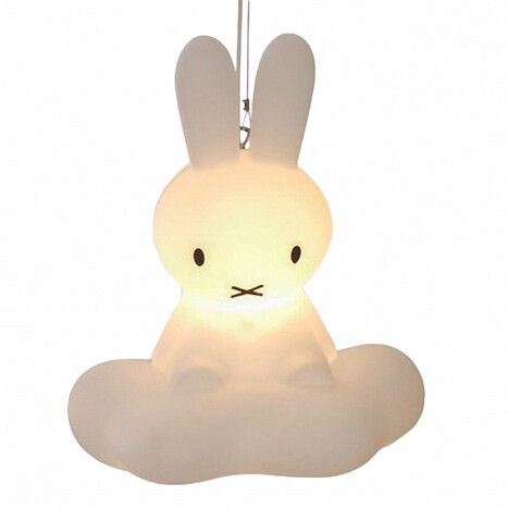 Детский подвесной светильник "Зайчик Miffy на облачке" 