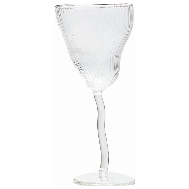 Бокал для вина стеклянный 19,5х9,7 см прозрачный Nye