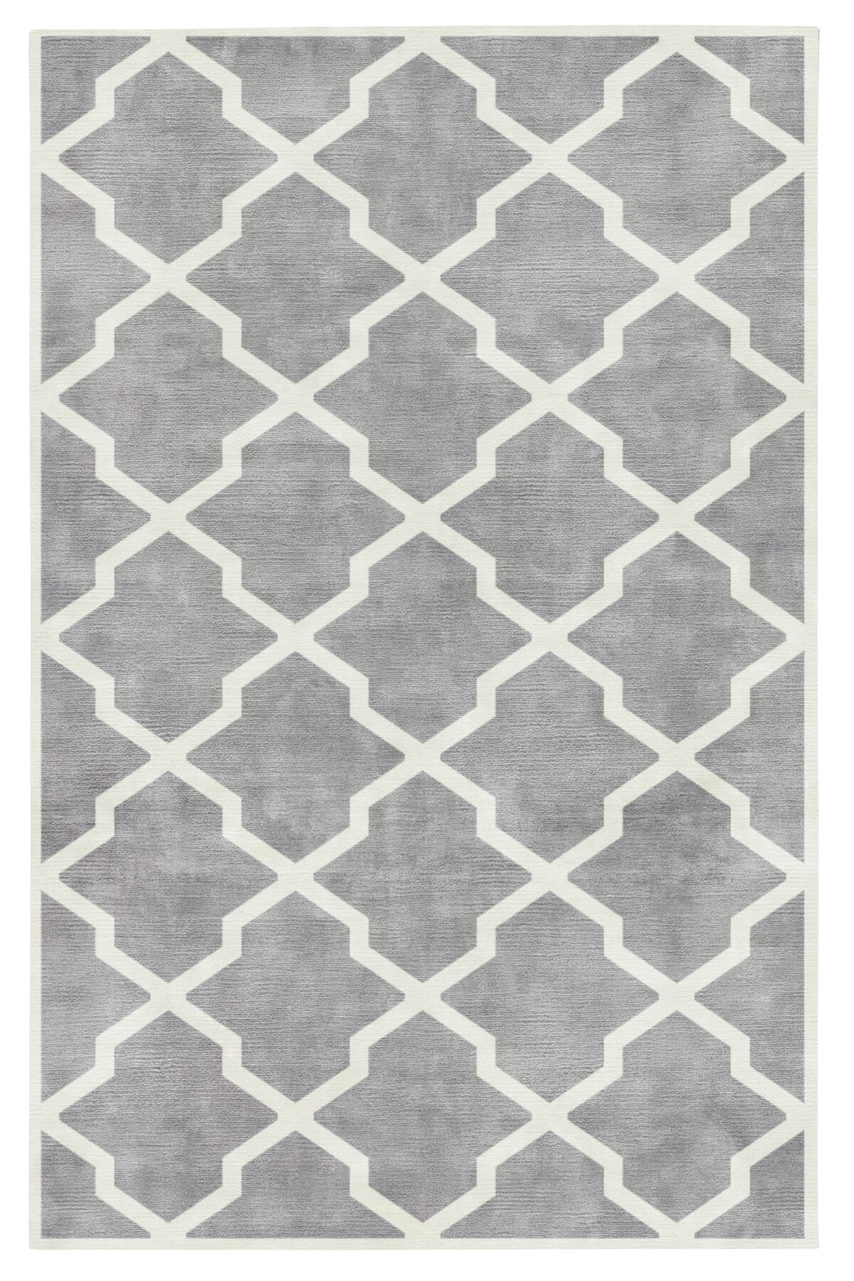 Ковер прямоугольный 120х180 см светло-серый Square Cold Grey