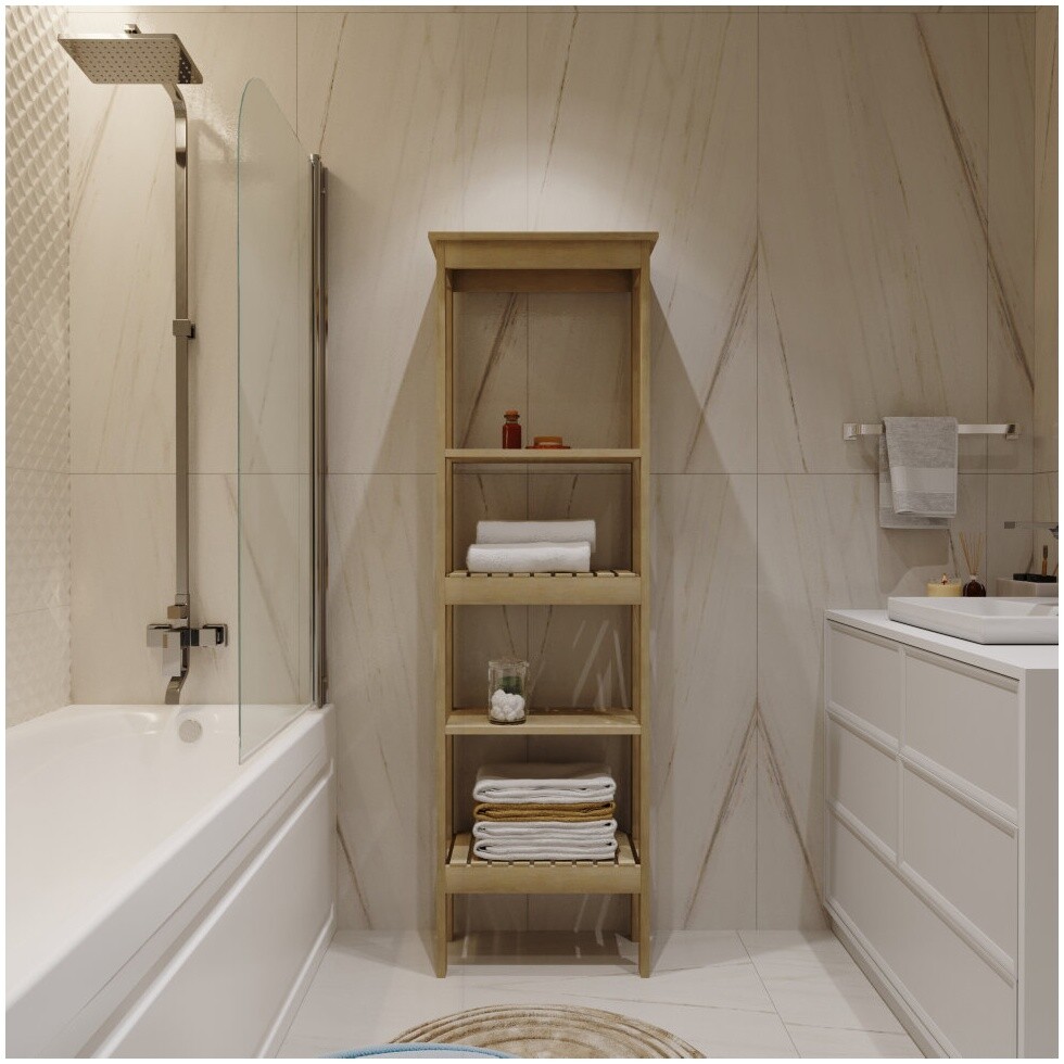 Ванна акриловая 180х70 см белая 1ACReal "Европа" Щ0000041839 - изображение 4