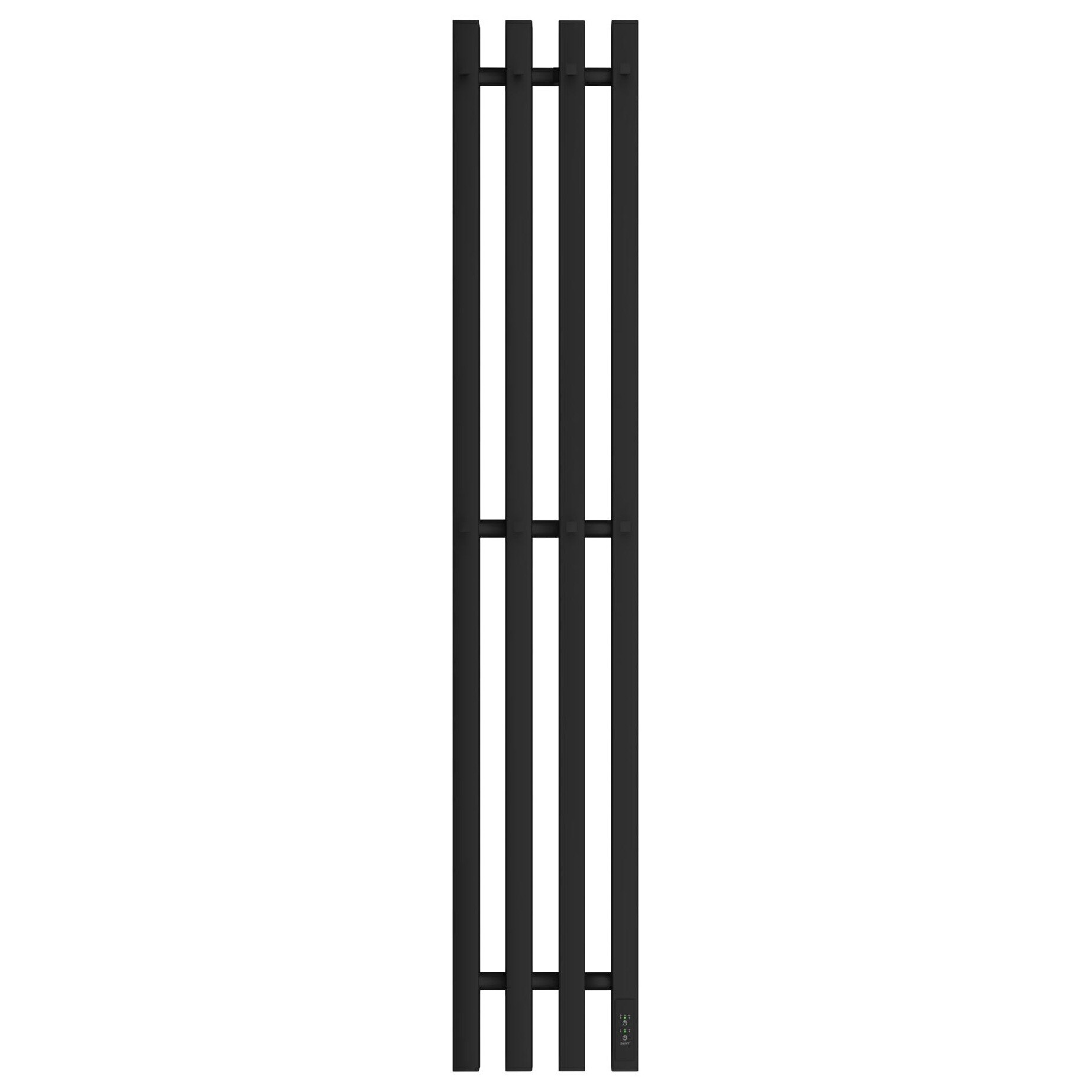 Полотенцесушитель электрический 120х18 см черный Point &quot;Гермес П3&quot; PN13832B