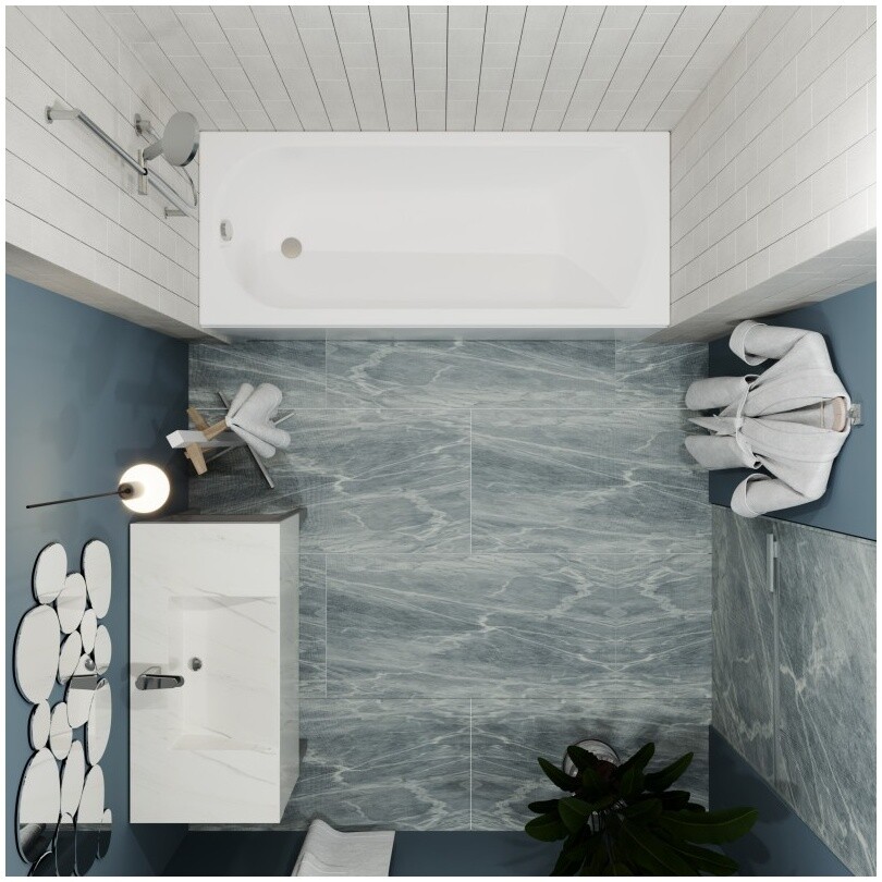 Ванна акриловая белая Triton "Дюна 170" Щ0000046663 - изображение 13