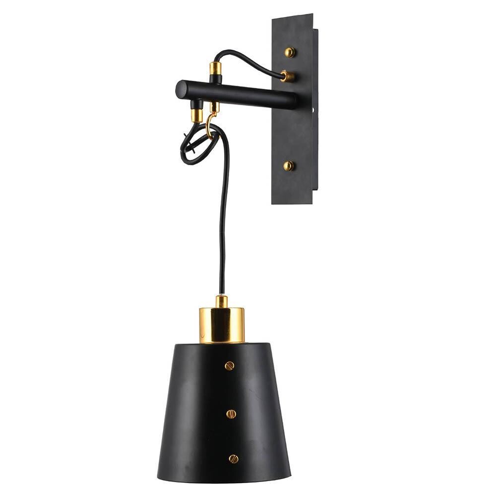 Бра металлическое черное Bell H058-0
