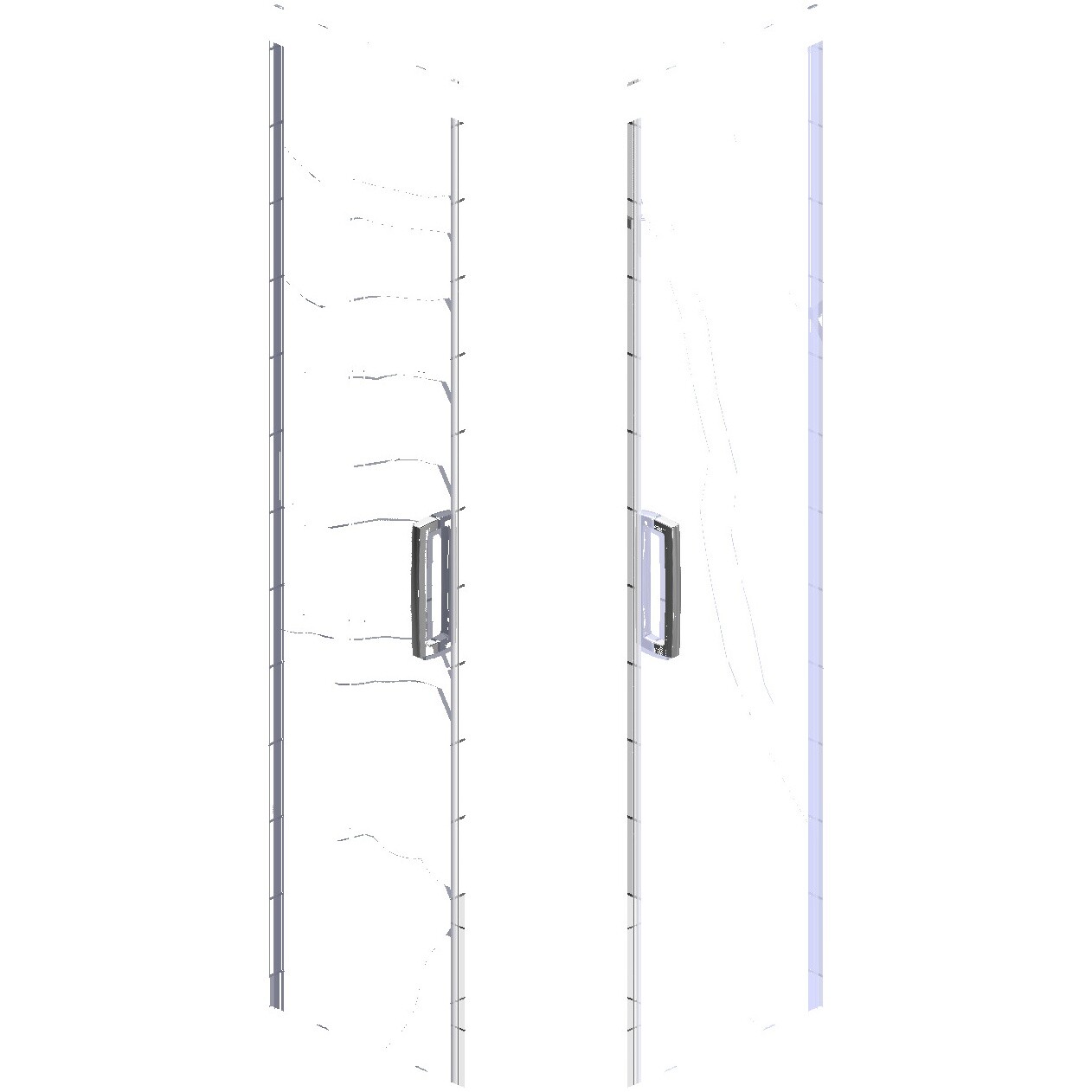 Душевой уголок 90х90 см хром матовый, стекло матовое Stworki "Дублин" - изображение 21