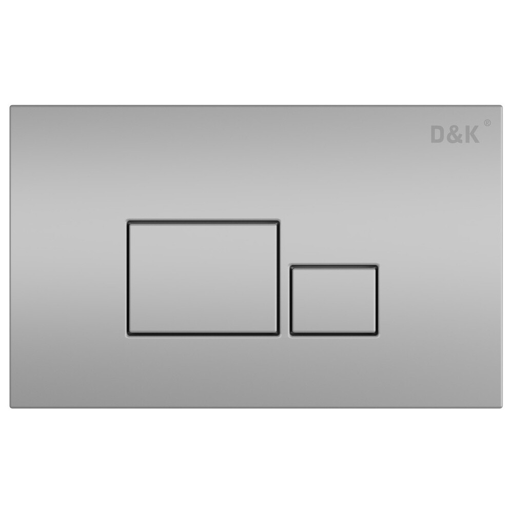 Клавиша смыва механическая хром D&K Quadro DB1519002