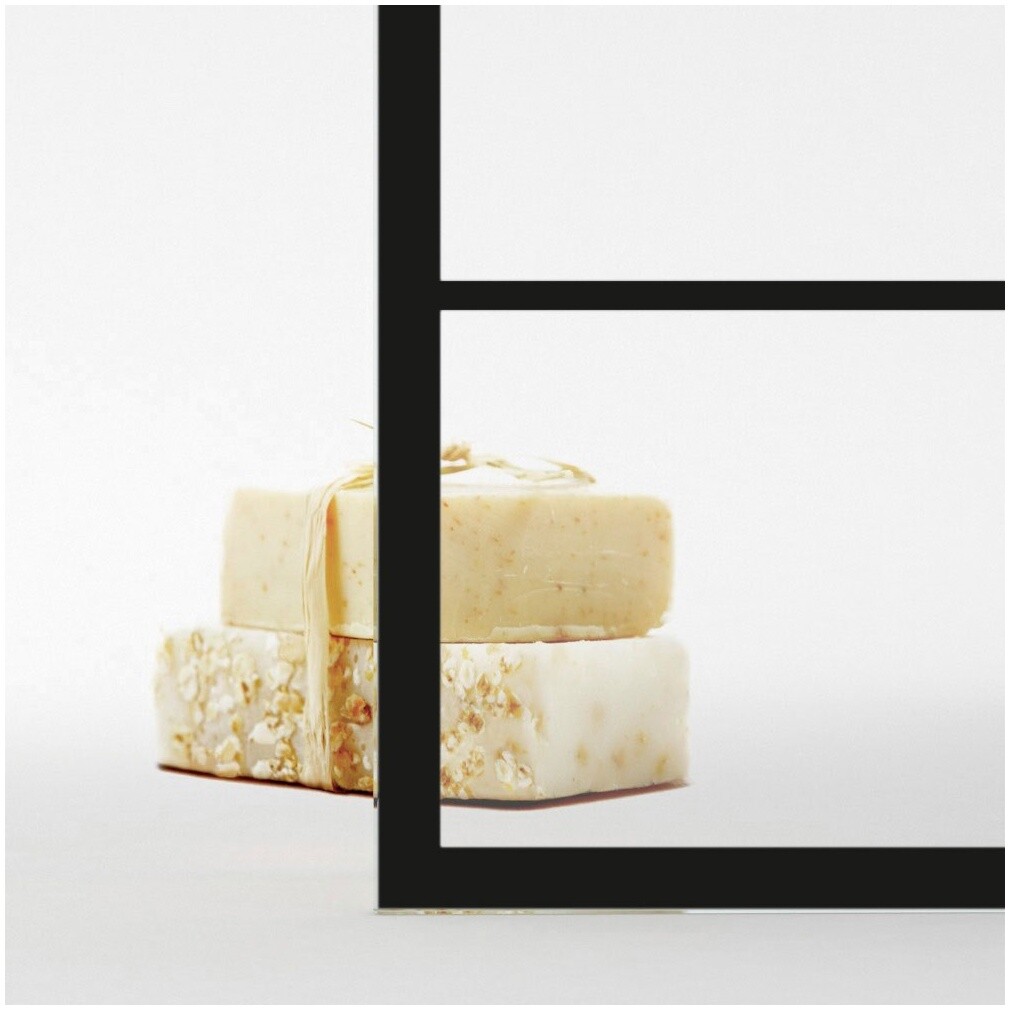 Ограждение душевое 80х195 см прозрачное, черное матовое Cerutti SPA MUZA T80 - изображение 9