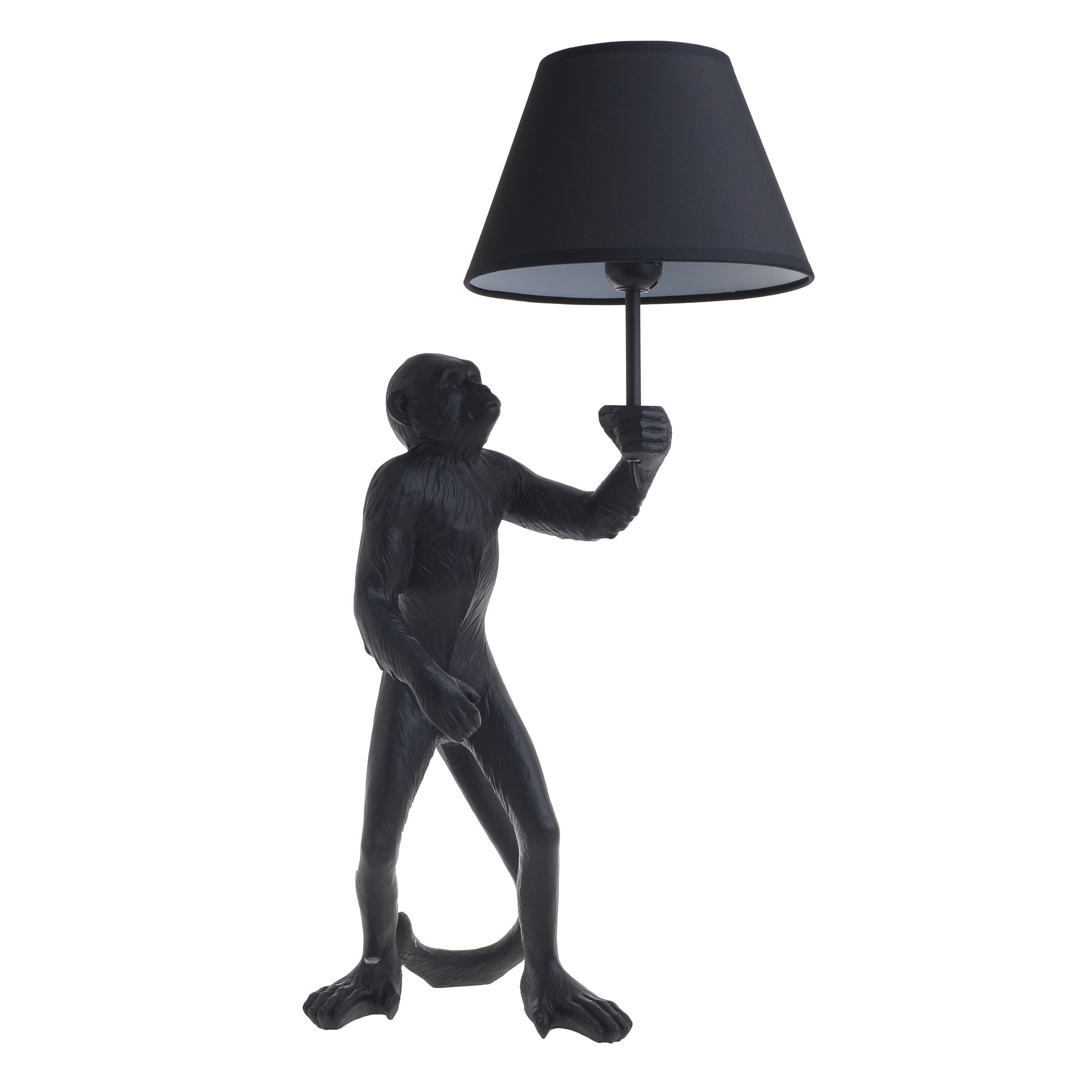 Лампа настольная с абажуром черная Murmurous gloss 3-15-197-0001