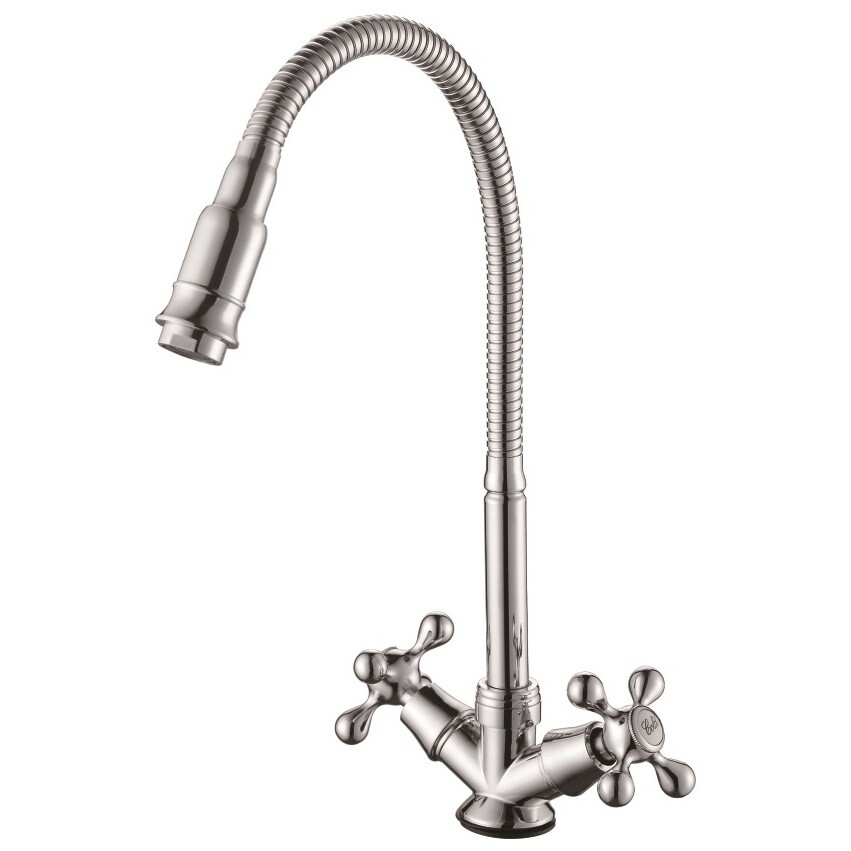 Смеситель для кухни с гибким изливом хром D-Lin D151810-Q