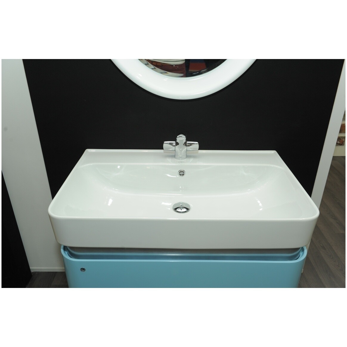 Умывальник мебельный белый Kirovit "Олимпия 800" 4640021061091 - изображение 4