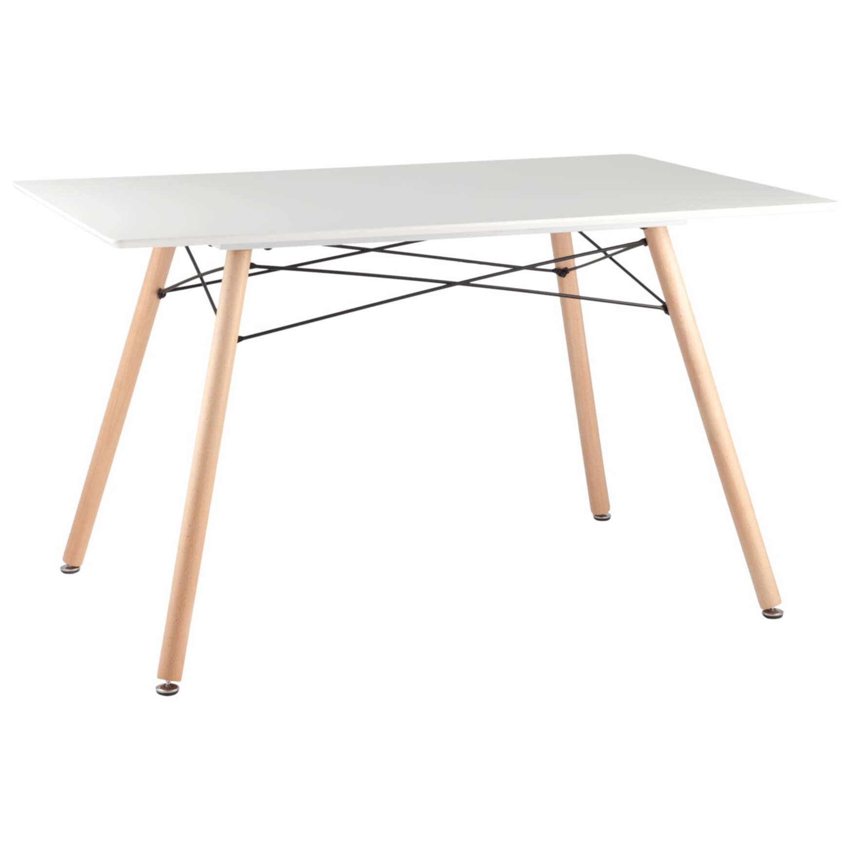 Обеденный стол белый 120 см DSW Rectangle