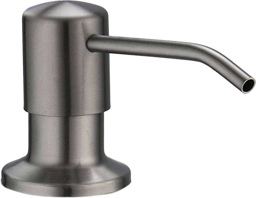 Мойка кухонная темный хром Domaci "Равенна" PVD DMB-117A со смесителем DCB 3004 черный - изображение 8