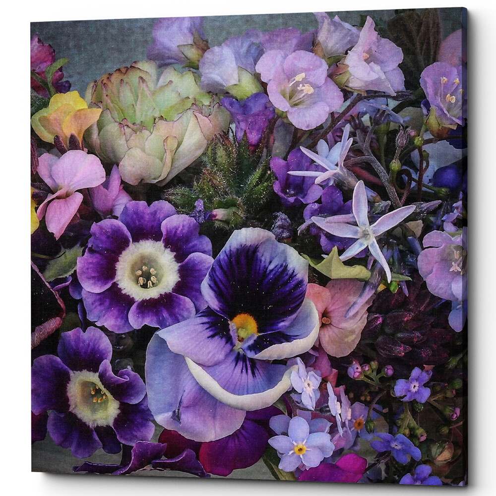 Картина на холсте 60х60 см Bright Violet