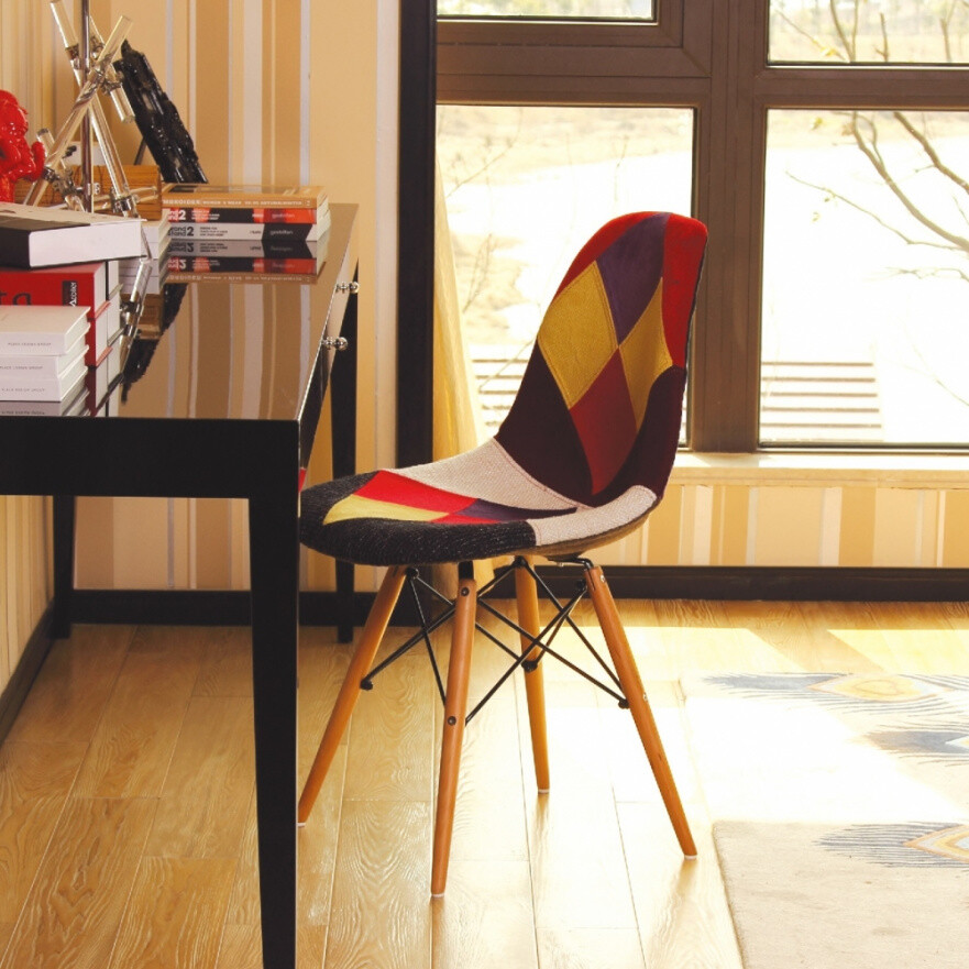 Стул patchwork eames style