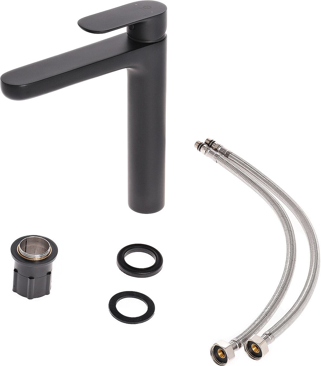 Смеситель для раковины однорычажный черный Stworki "Ноттвиль" NO-02b - изображение 8