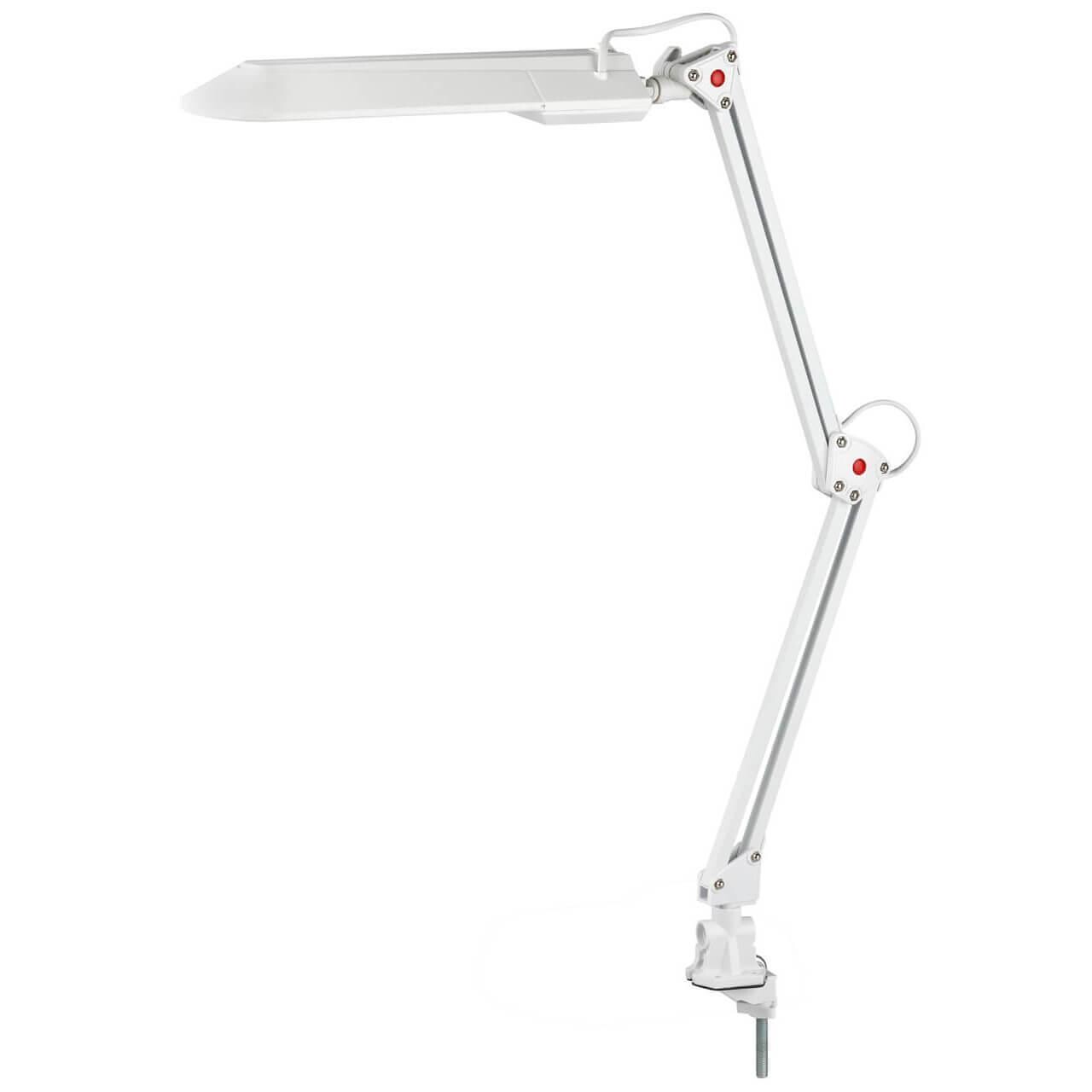 Лампа настольная белая NL-201-G23-11W-W