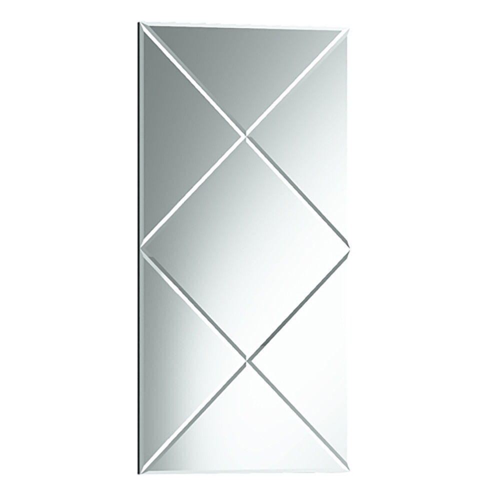Зеркальное панно настенное прямоугольное Facet 1200