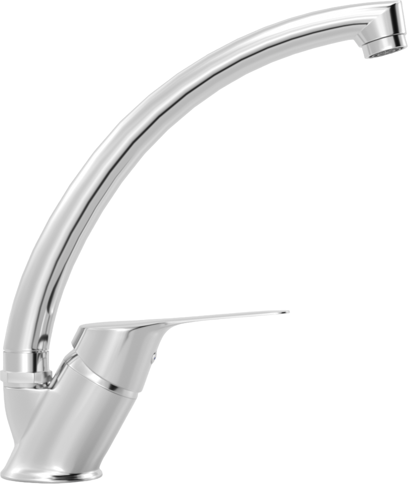 Мойка кухонная сталь Domaci "Равенна" Rand DGR 780х480 (6) L2TG L со смесителем Mega MG-BMK016 - изображение 7