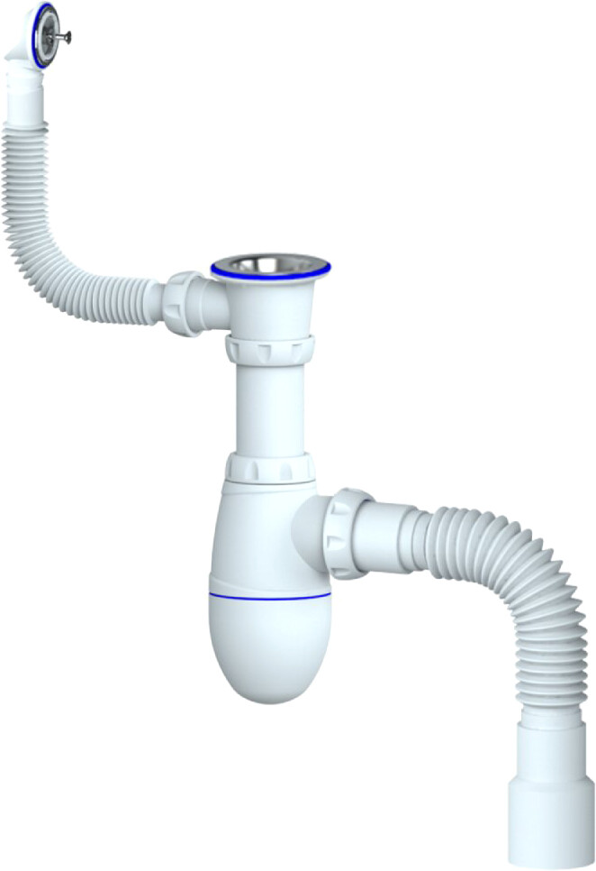 Мойка кухонная серая Domaci "Палермо" PR-565-003 - изображение 10