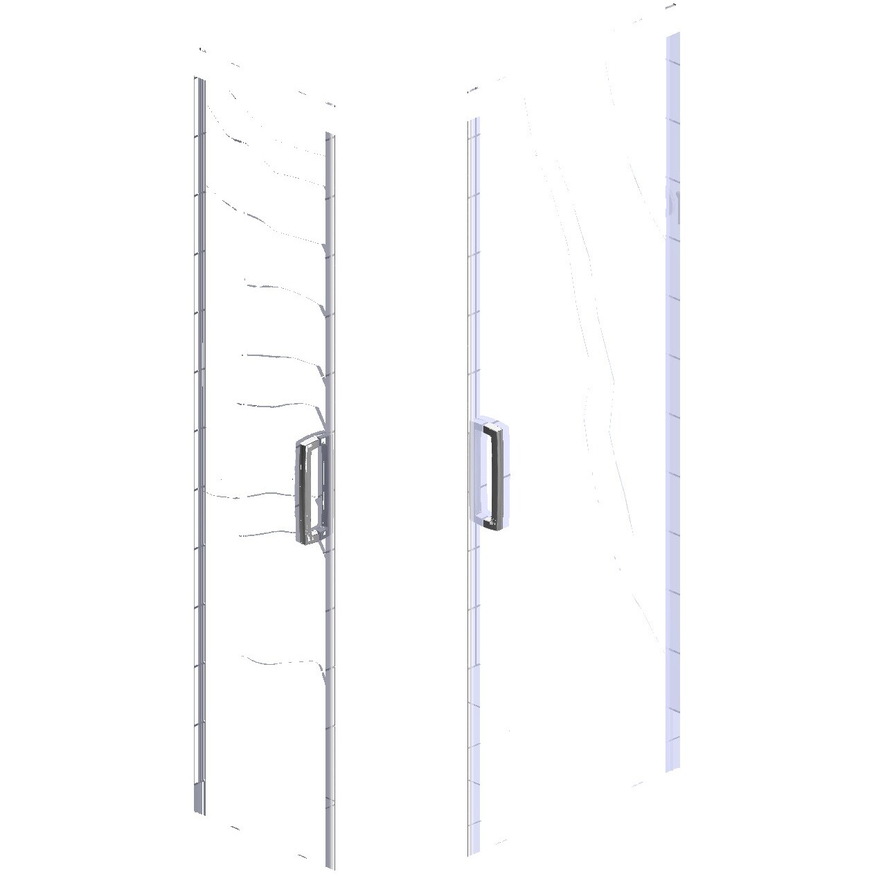 Душевой уголок 120х90 см хром матовый, стекло матовое Stworki "Карлстад" - изображение 50