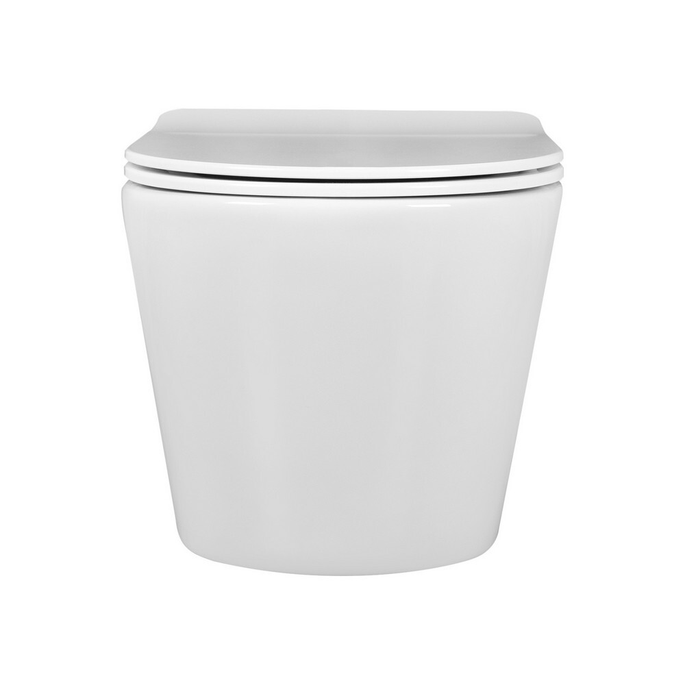 Унитаз белый Aquatek "Вега" AQ1905-00 с инсталляцией INS-0000012 и белой кнопкой KDI-0000009 - изображение 5